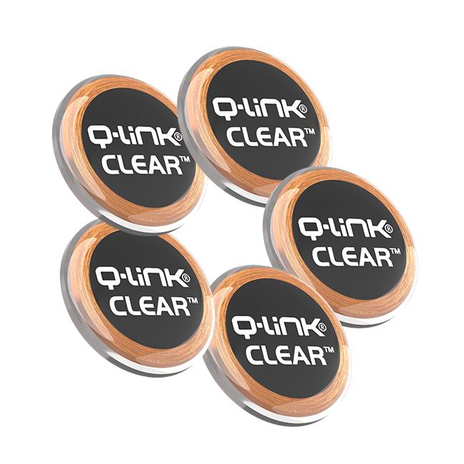 Q-Link CLEAR with SRT-3 for Portable Electronic Devices (PACK OF 5) Variety of colors available