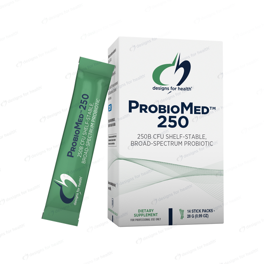 ProbioMed 250B, 14 stick packs (Shelf stable, ships easily with out cold-pack)