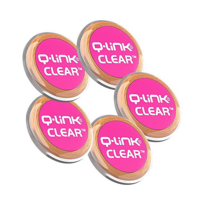 Q-Link CLEAR with SRT-3 for Portable Electronic Devices (PACK OF 5) Variety of colors available