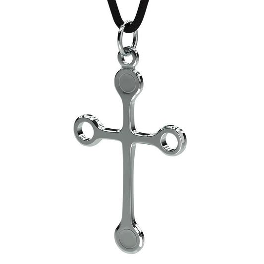 Q-link Sterling Silver SRT-3 Cross