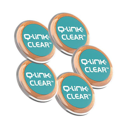 Q-Link CLEAR with SRT-3 for Portable Electronic Devices (PACK OF 5) Variety of colors available